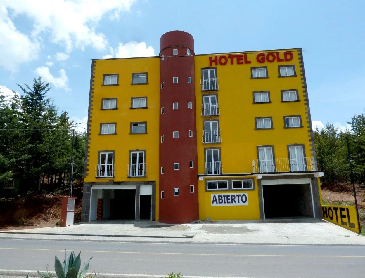 Vista exterior del Hotel Gold